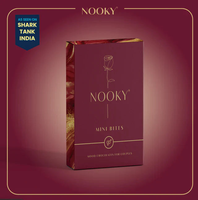 Nooky Mini Bites For Couples Pack of 2 (4 Chocolates)