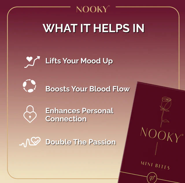 Nooky Mini Bites For Couples Pack of 2 (4 Chocolates)