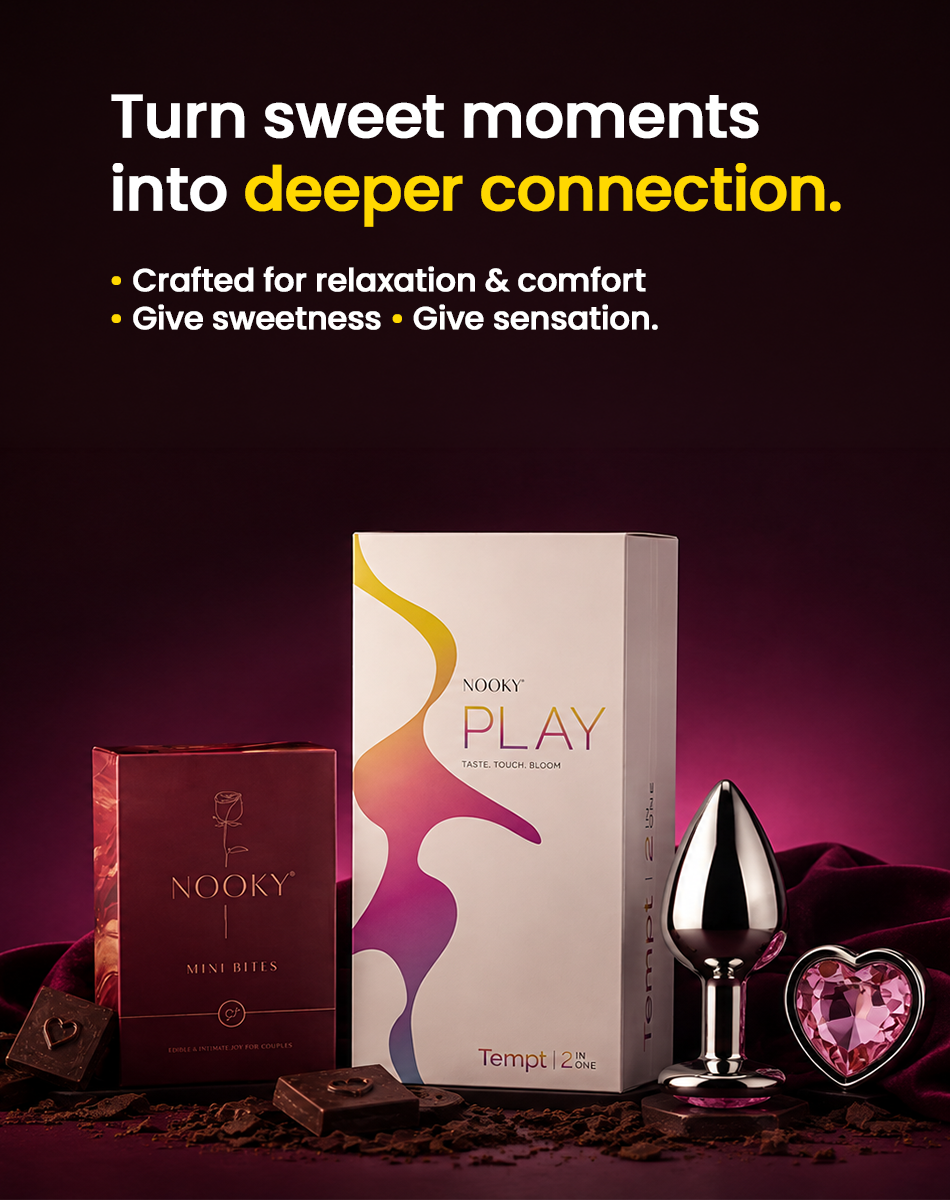 Nooky Tempt 2-in-1 Kit | Metal Plug & Chocolate