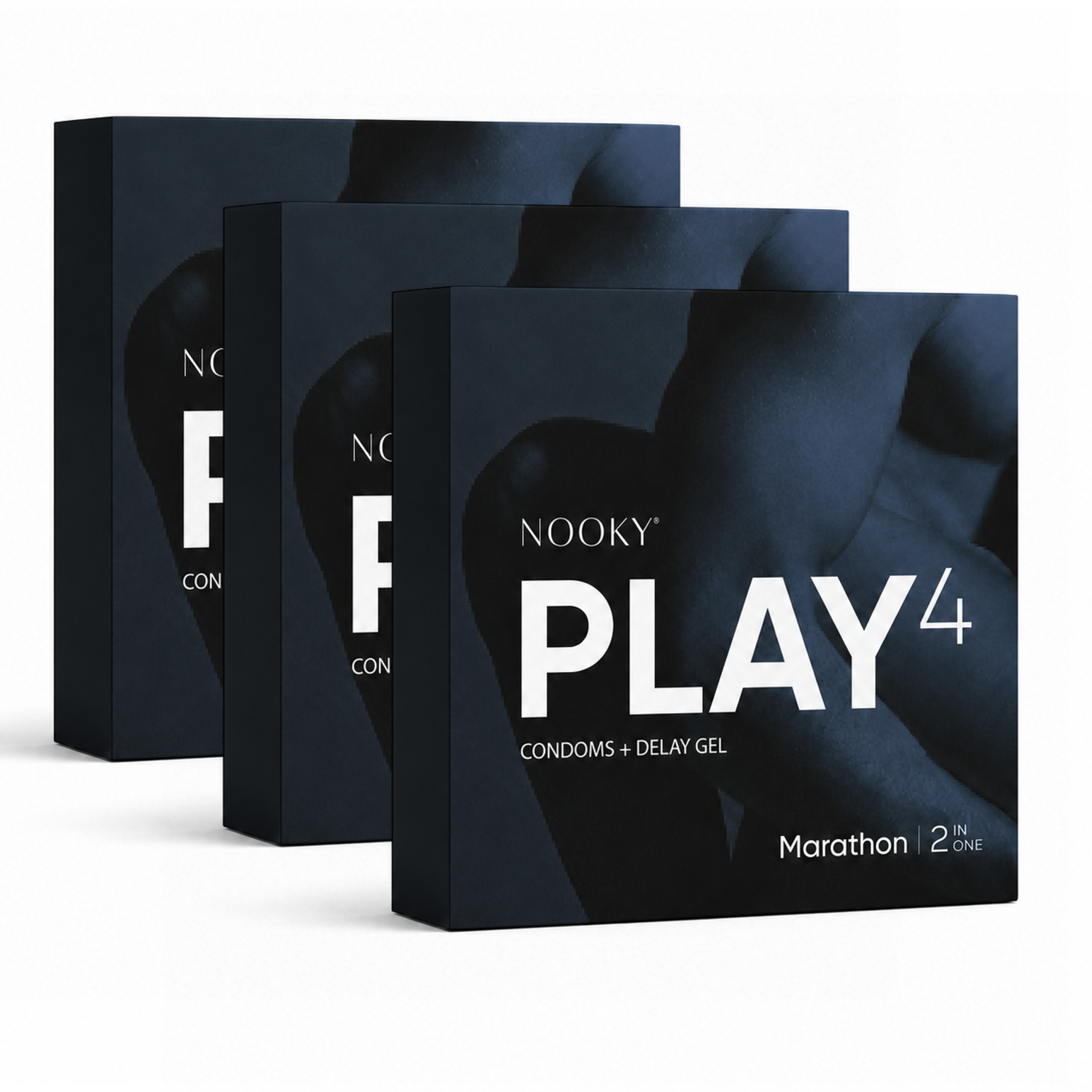 Nooky Marathon-2-In- 1 Ultra thin Condom kit | Natural Delay Gel + Condoms