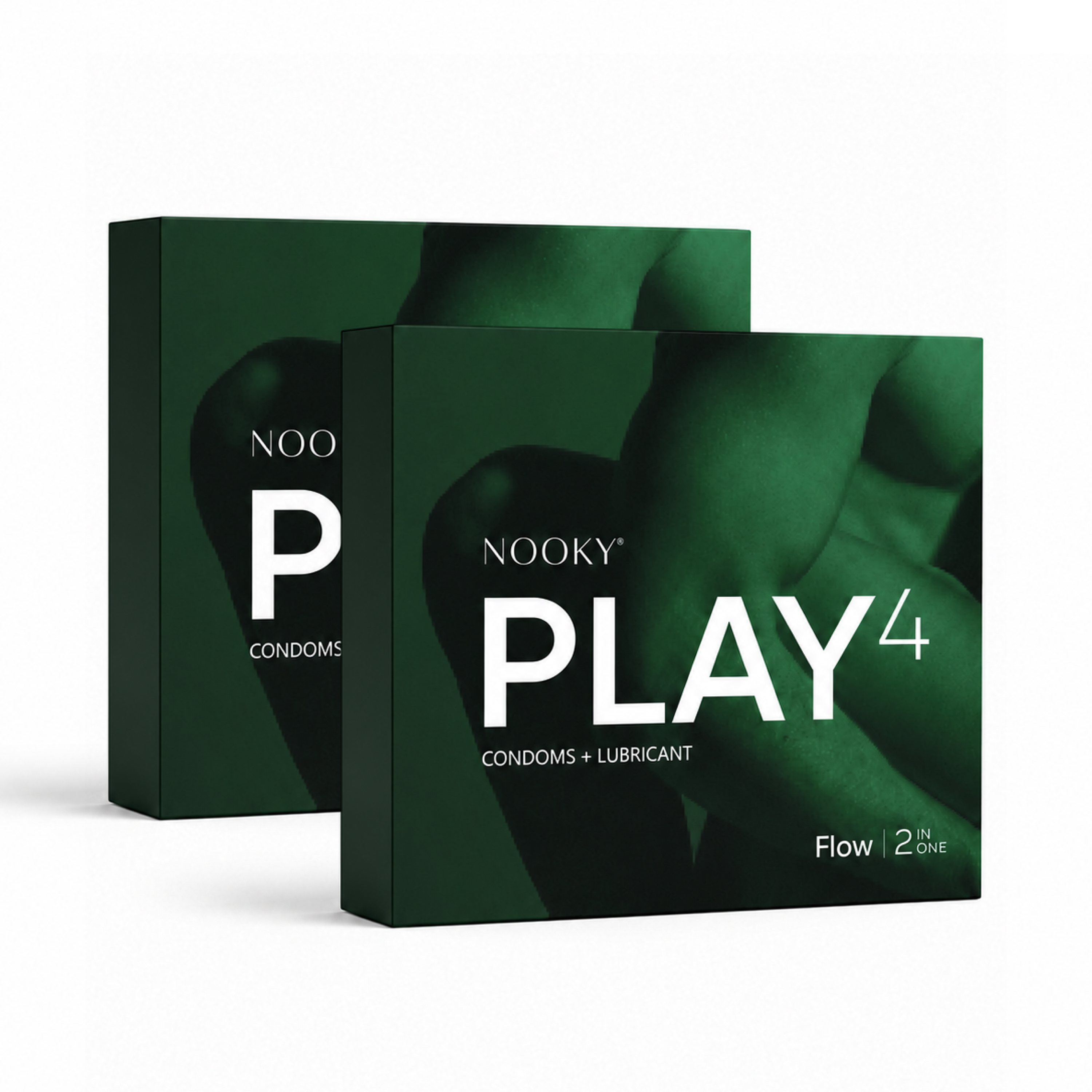 Nooky Flow-2-In- 1 Ultra thin Condom kit | Natural lube + Condoms