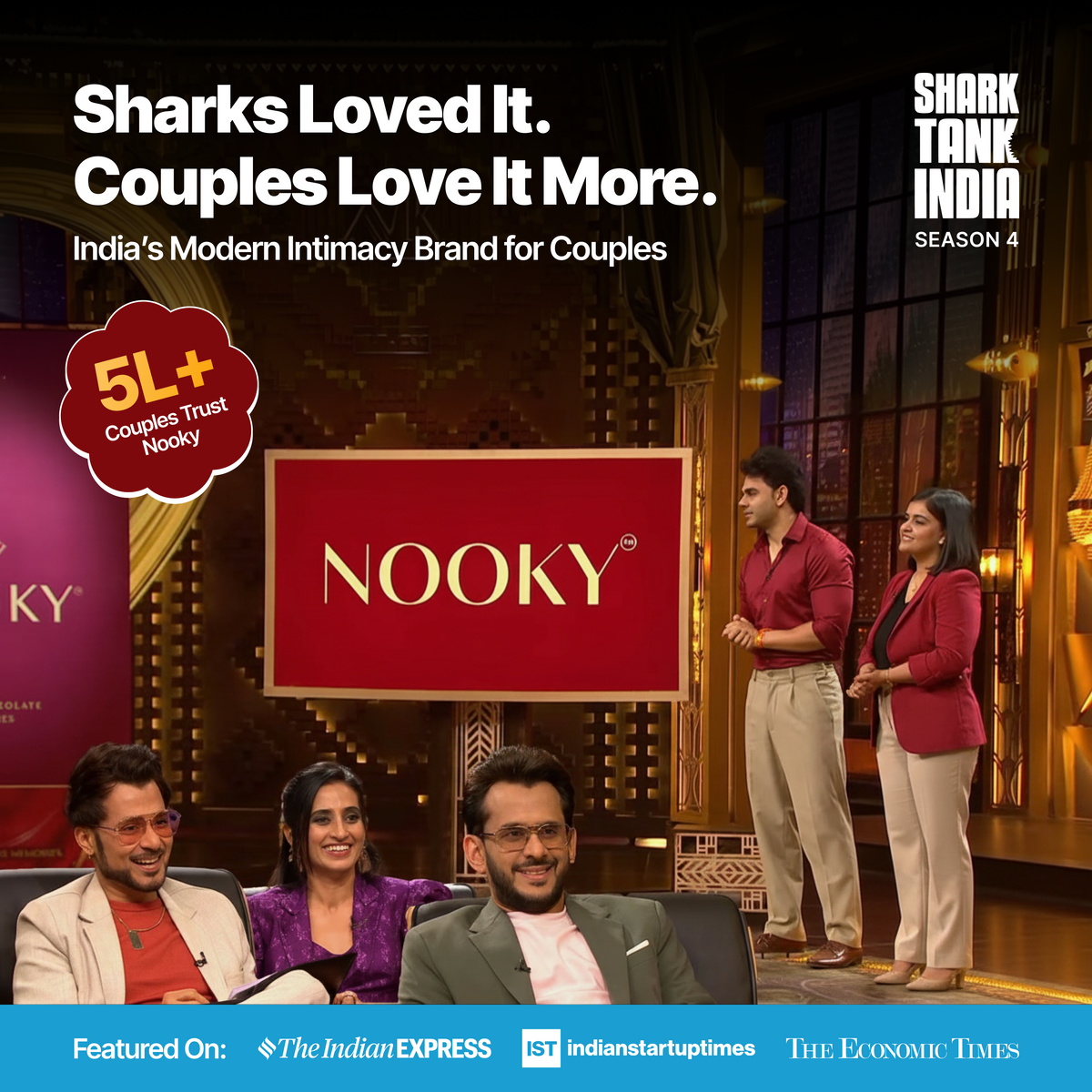 Nooky Connect 3-in-1 Condom Kit | Chocolate + Dice