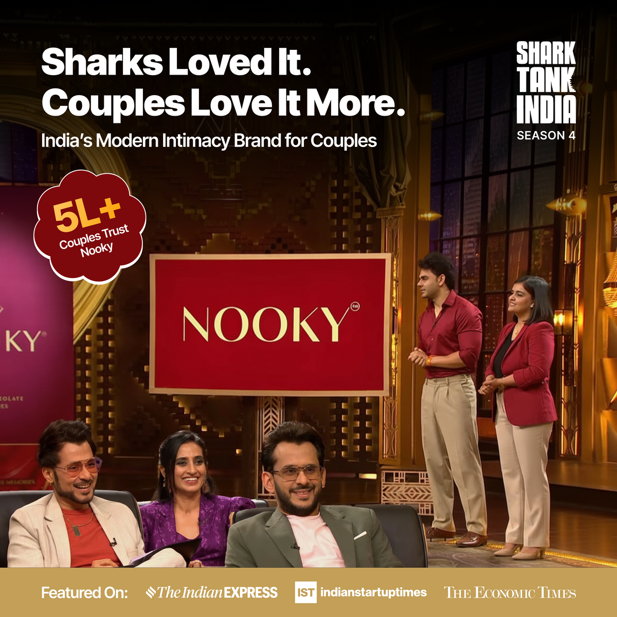 Nooky Connect 3-in-1 Condom Kit | Chocolate+Feather