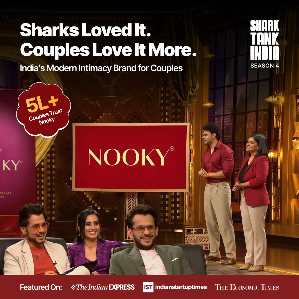 Nooky Doctor Tonight | 5-in-1 Date Night Gift Kit for Couples