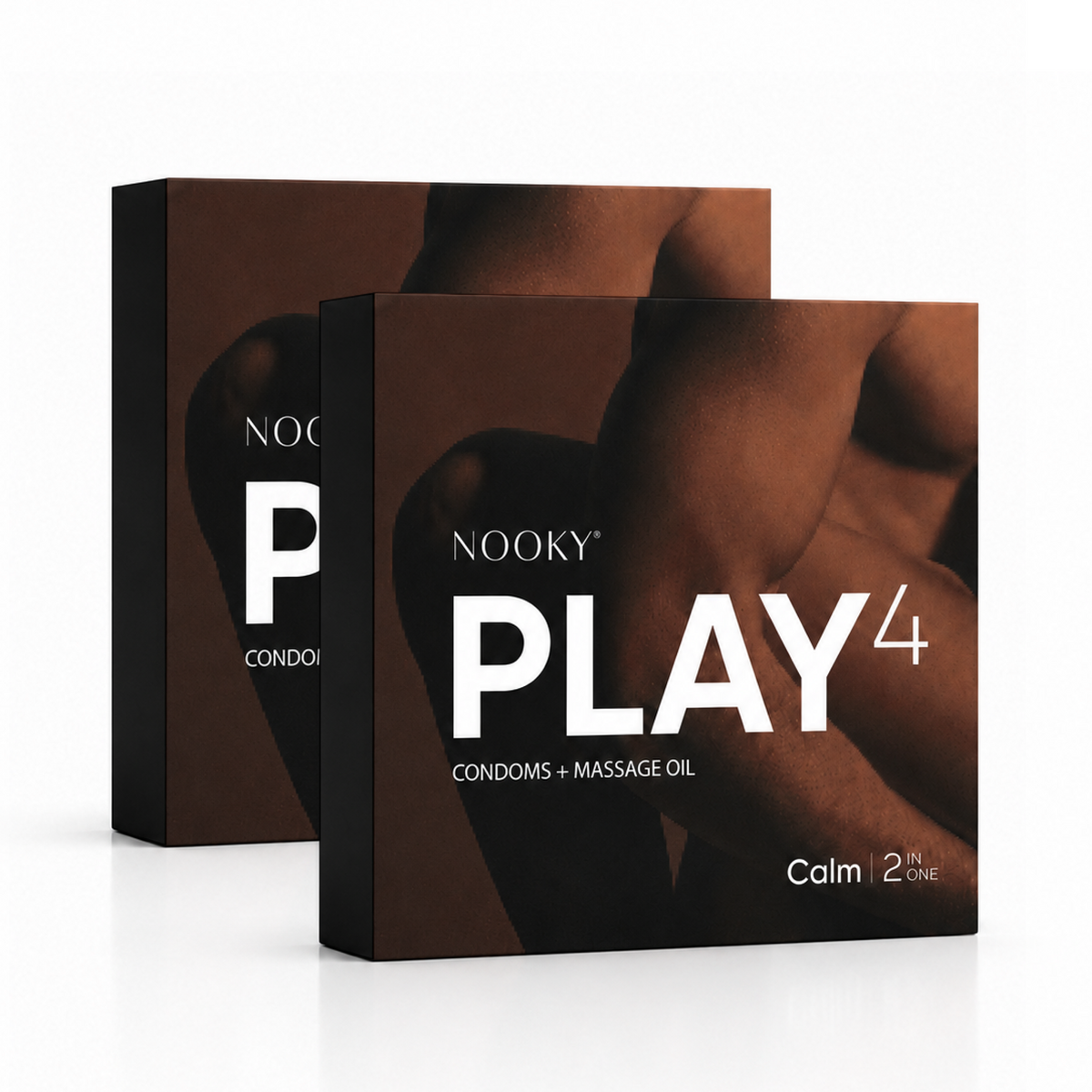 Nooky Calm-2-In- 1 Ultra thin Condom kit | Aromatic Massage oil+ Condoms