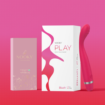 Nooky Blush 2-in-1 Kit | Massager & Chocolate