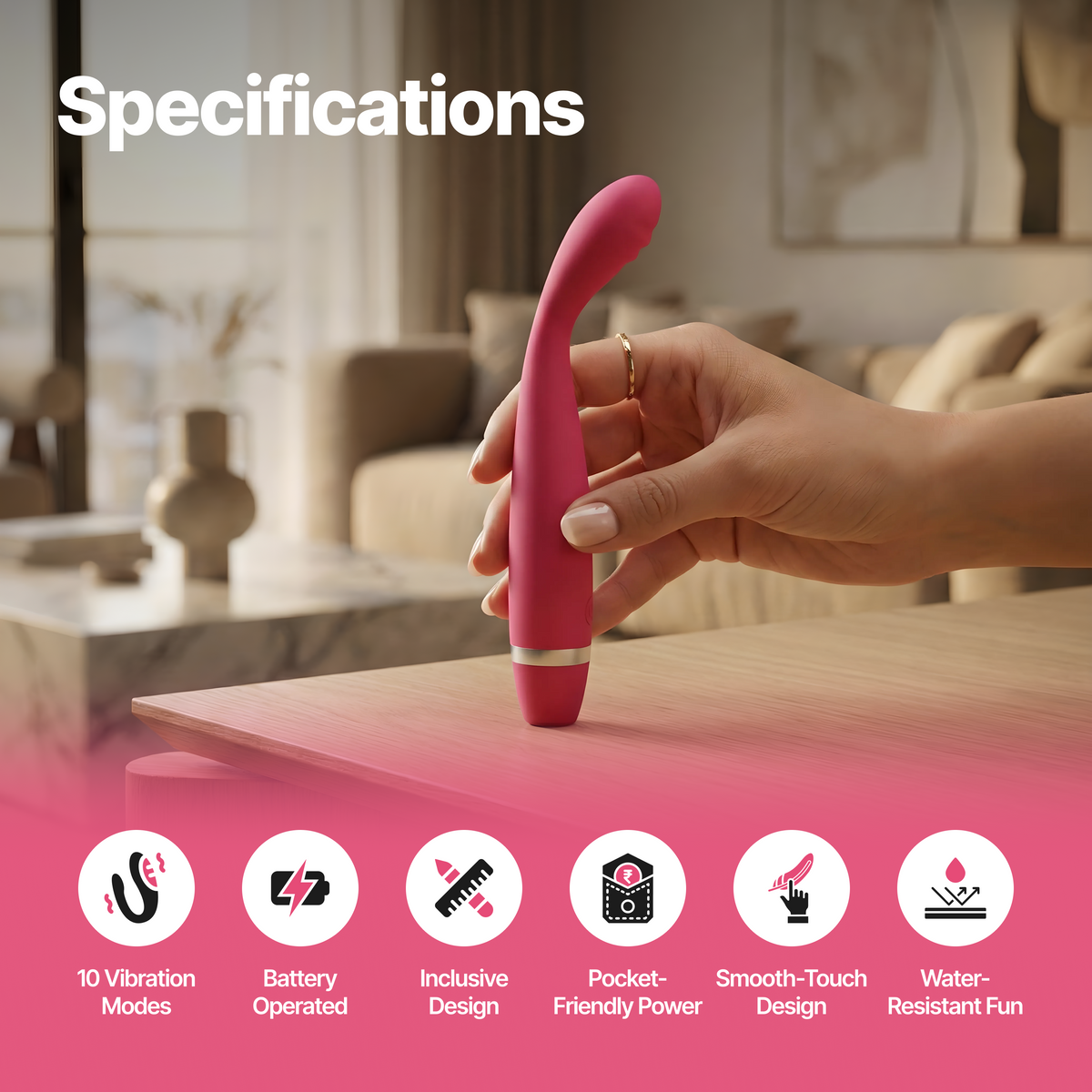 Nooky Blush 2-in-1 Kit | Massager & Chocolate