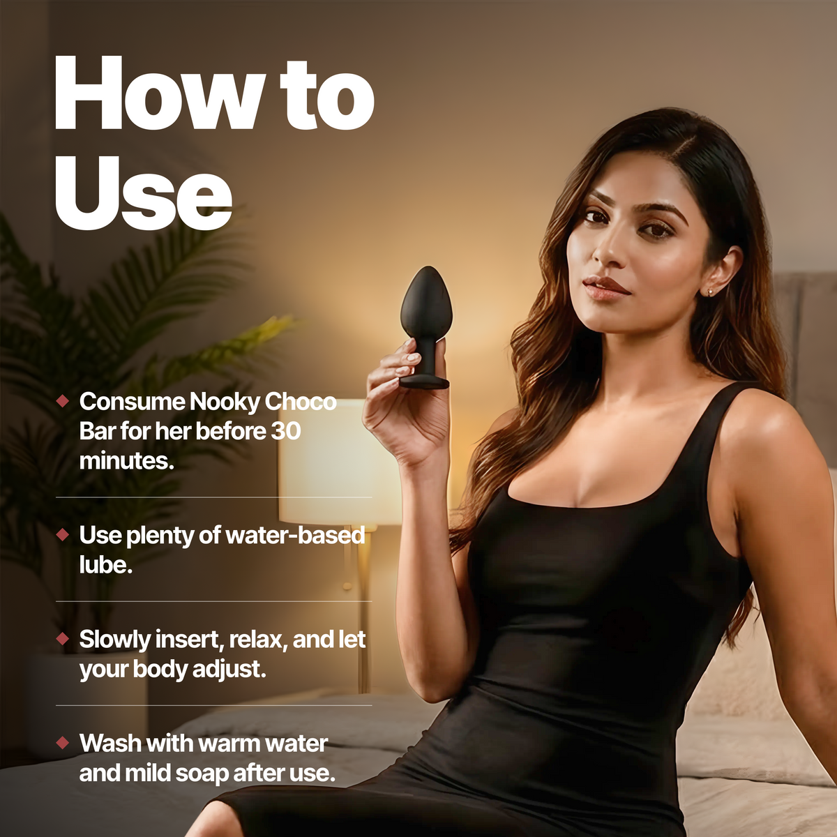 Nooky Crave 2-in-1 Kit | Silicone Plug & Chocolate