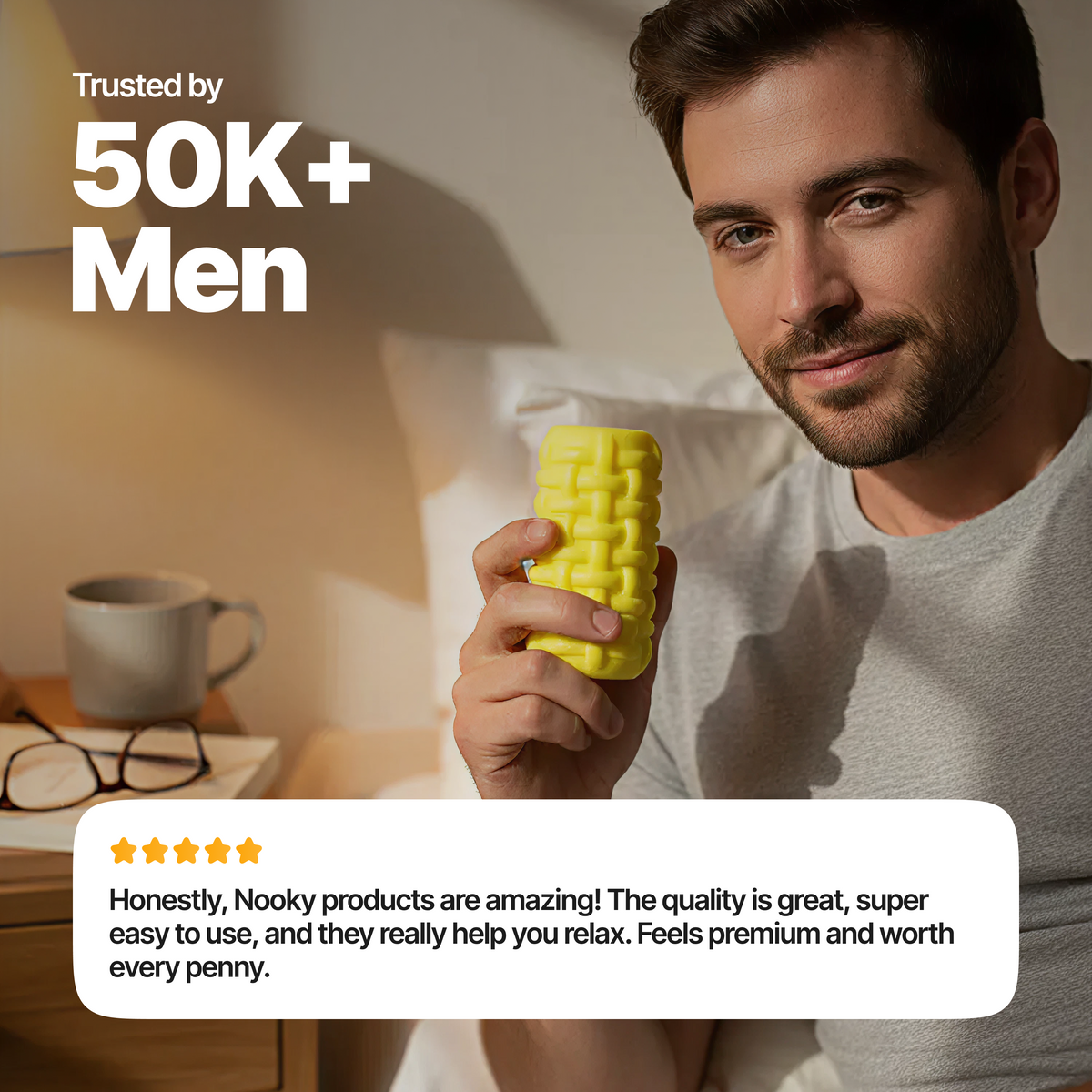 Nooky Moan 2-in-1 Kit | Men’s Stroker & Chocolate