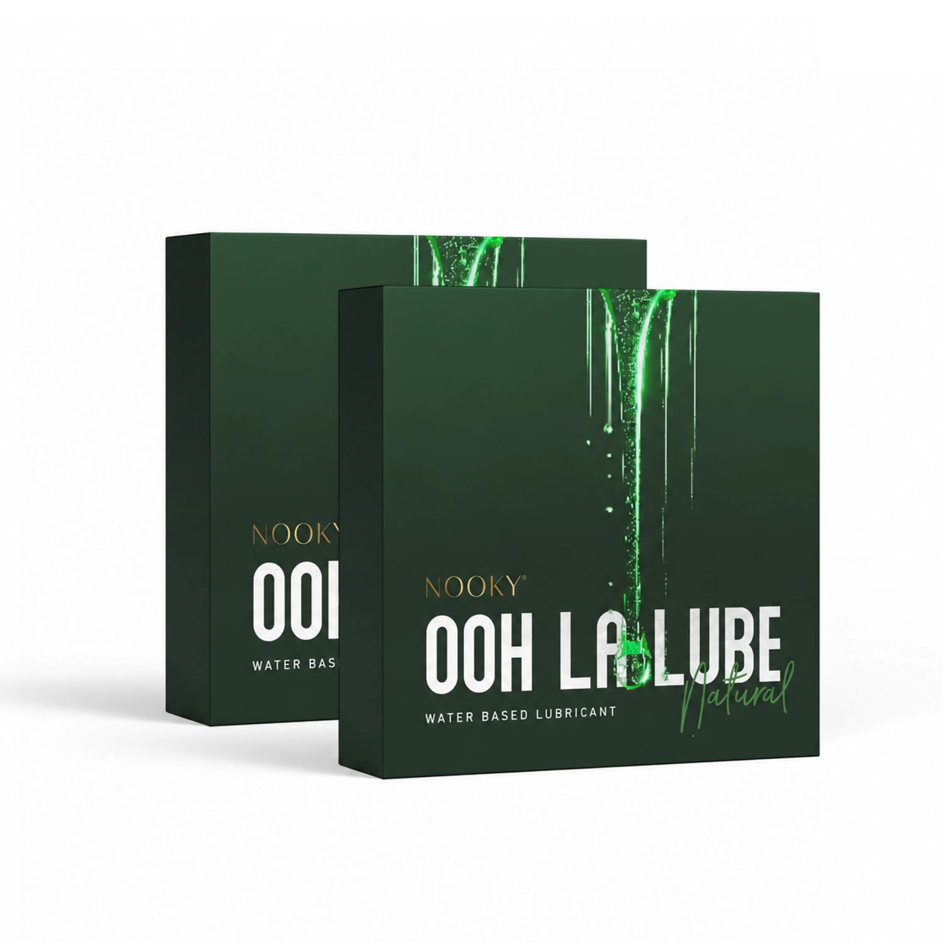 Nooky Ooh la lube - 3-in-1 Natural Lube Sachet | Water based |safe for Oral Intimacy