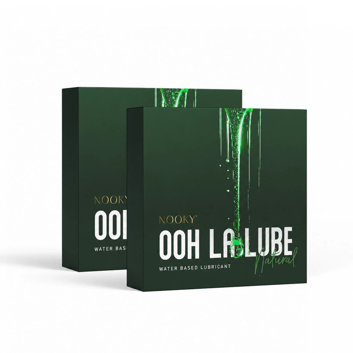 Nooky Ooh la lube - 3-in-1 Natural Lube Sachet | Water based |safe for Oral Intimacy