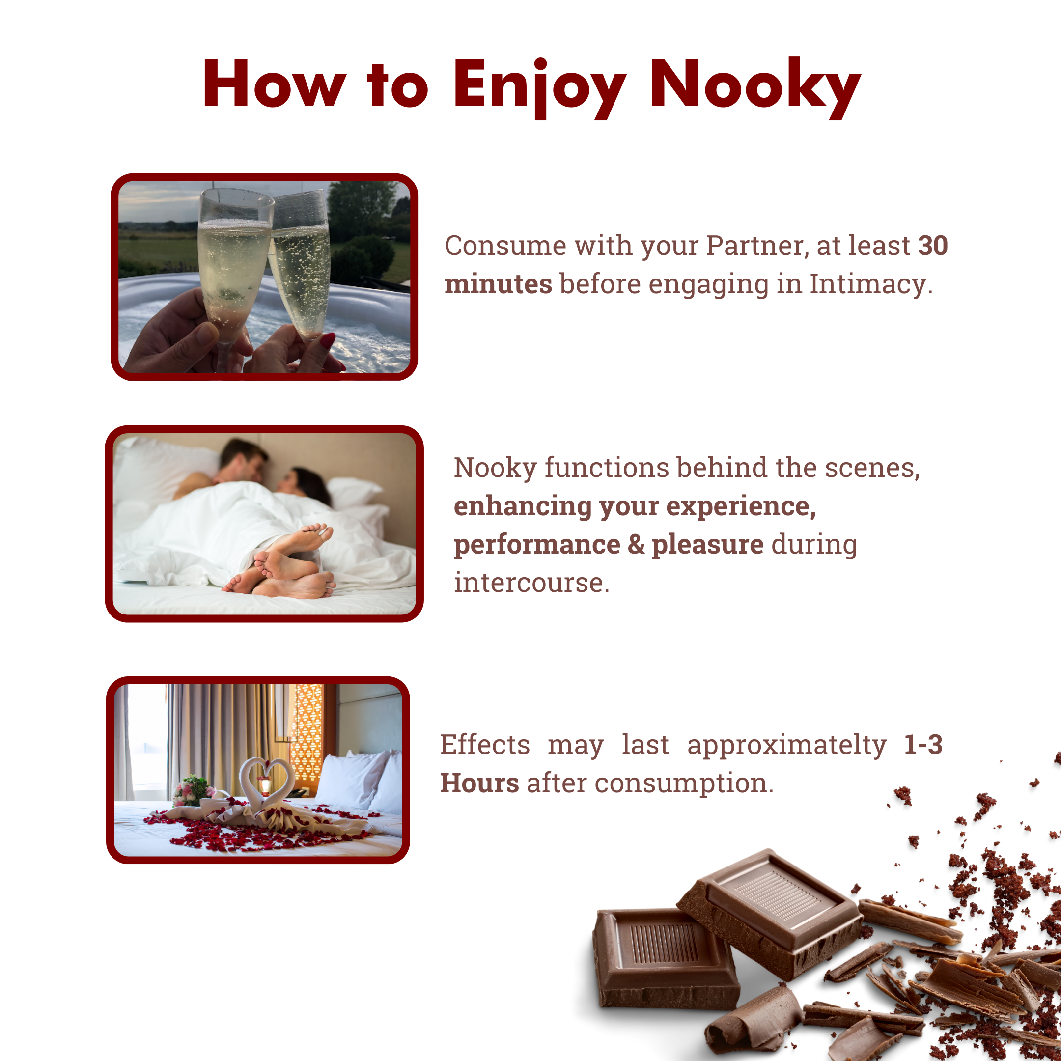 Pleasure Boosting Chocolate for Couples